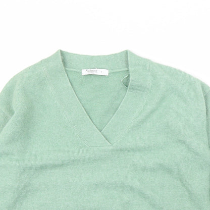 Nutmeg Womens Green   Pullover Jumper Size 8