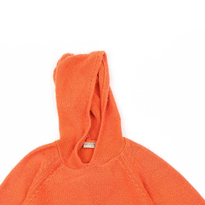 Blue Seven Girls Orange   Pullover Hoodie Size 9 Years