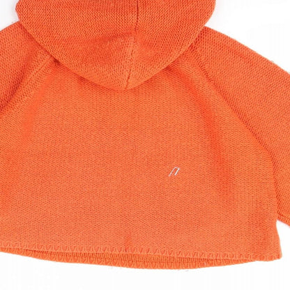 Blue Seven Girls Orange   Pullover Hoodie Size 9 Years