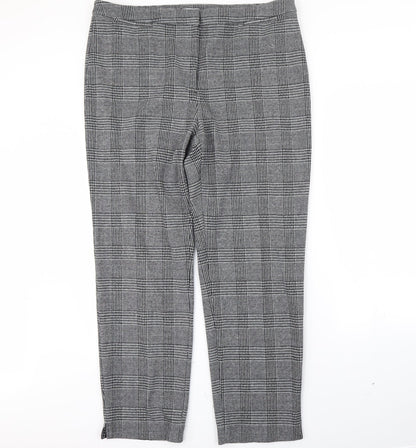 Womens UK Size 18 m7s Regular Fit  Black Trousers