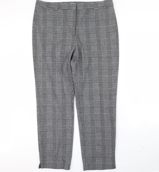 Womens UK Size 18 m7s Regular Fit  Black Trousers