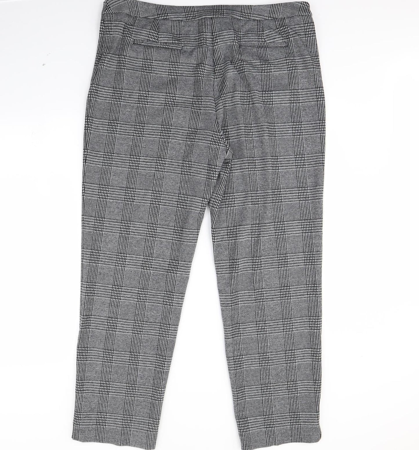 Womens UK Size 18 m7s Regular Fit  Black Trousers