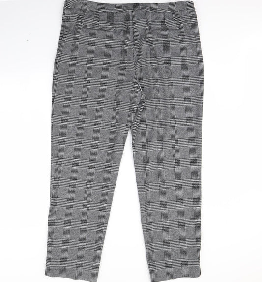Womens UK Size 18 m7s Regular Fit  Black Trousers