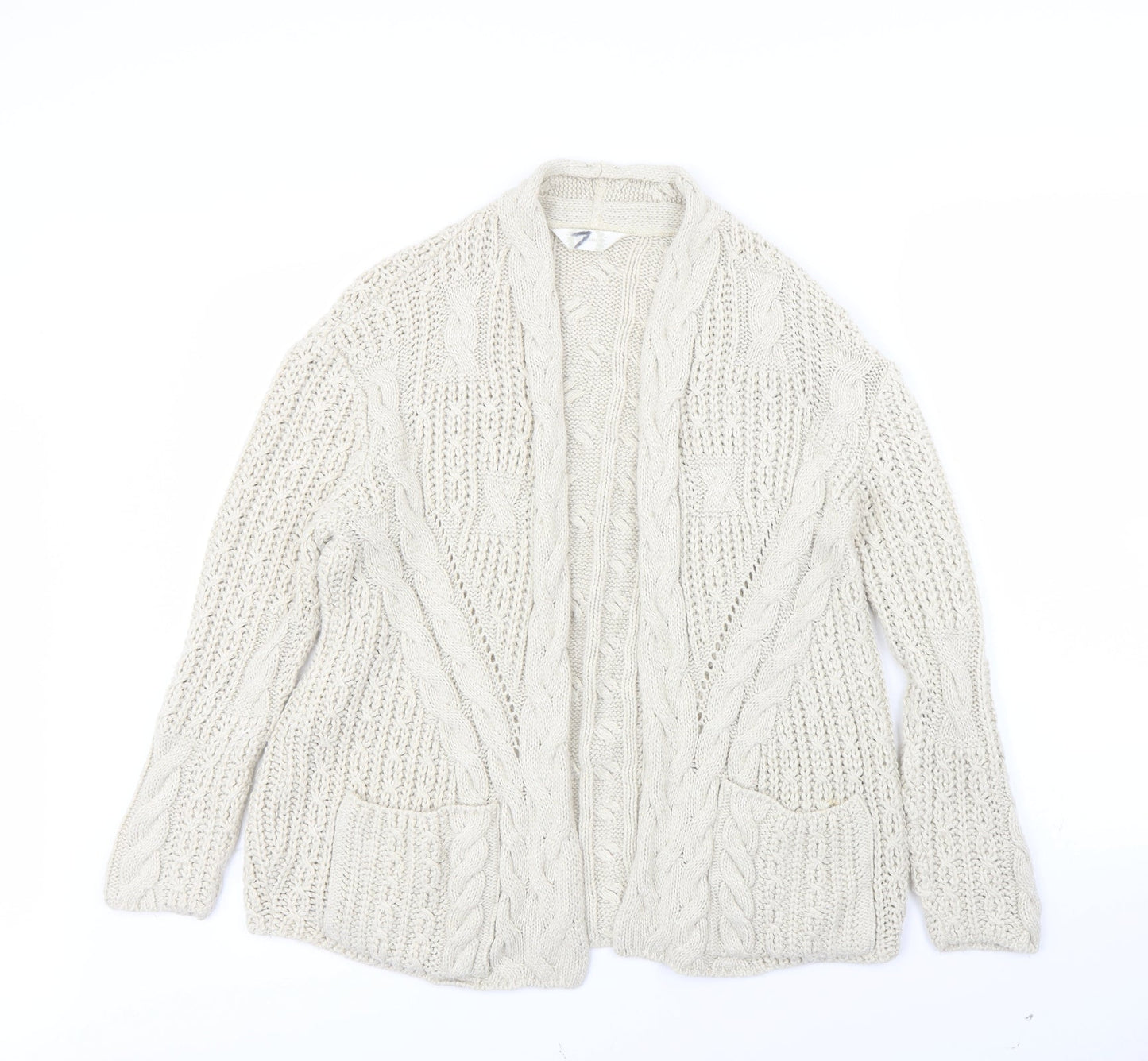 Womens UK Size 10 BHS Beige Jacket