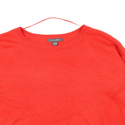 Primark Womens Red   Pullover Jumper Size 18