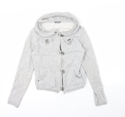Aila Womens Grey   Jacket  Size S