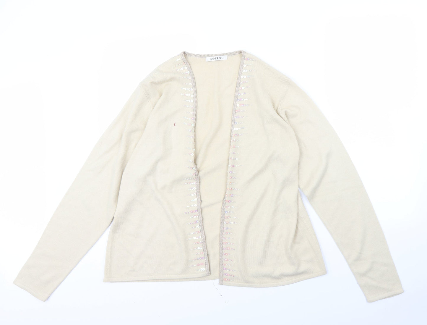 George Womens Beige   Jacket  Size 16