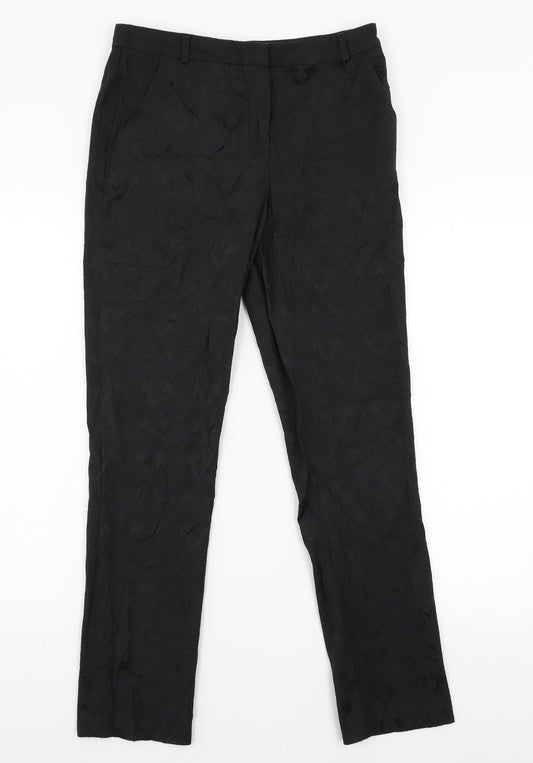 Womens UK Size 8 Atmosphere Regular Fit  Black Trousers