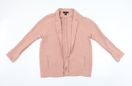 H&M Womens Pink   Jacket  Size 34