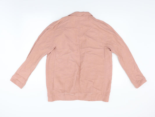 H&M Womens Pink   Jacket  Size 34