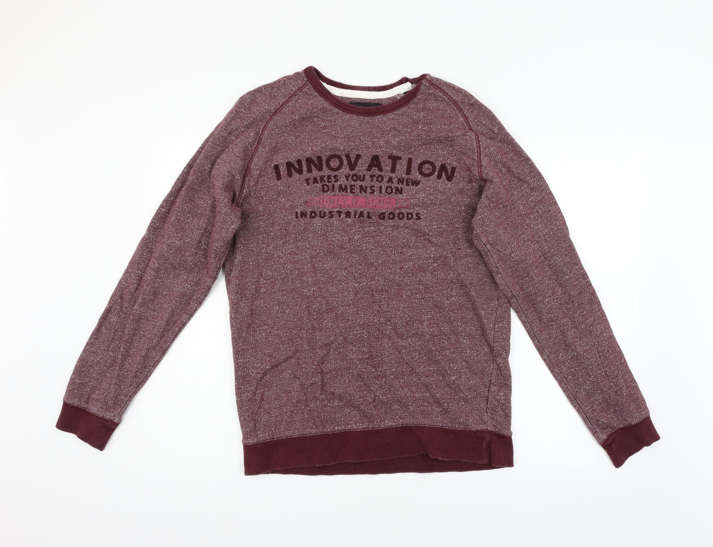 ONLY & SONS Mens Red   Pullover Jumper Size M