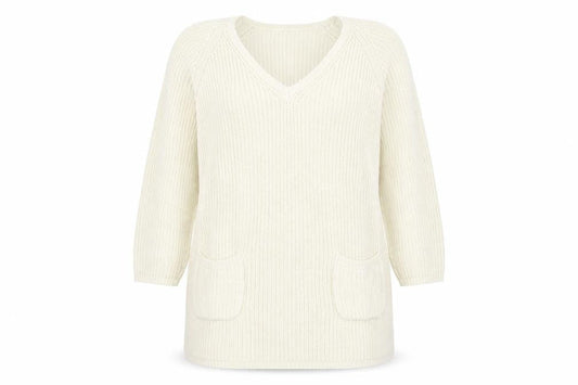 Peacocks Womens Beige  Knit Pullover Jumper Size L