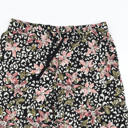 George Womens Multicoloured Floral  Culotte Shorts Size 18