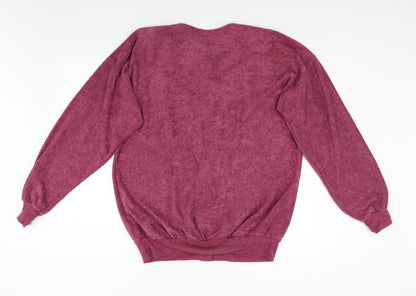 Silverstone Womens Pink  Knit Cardigan Jumper Size XL