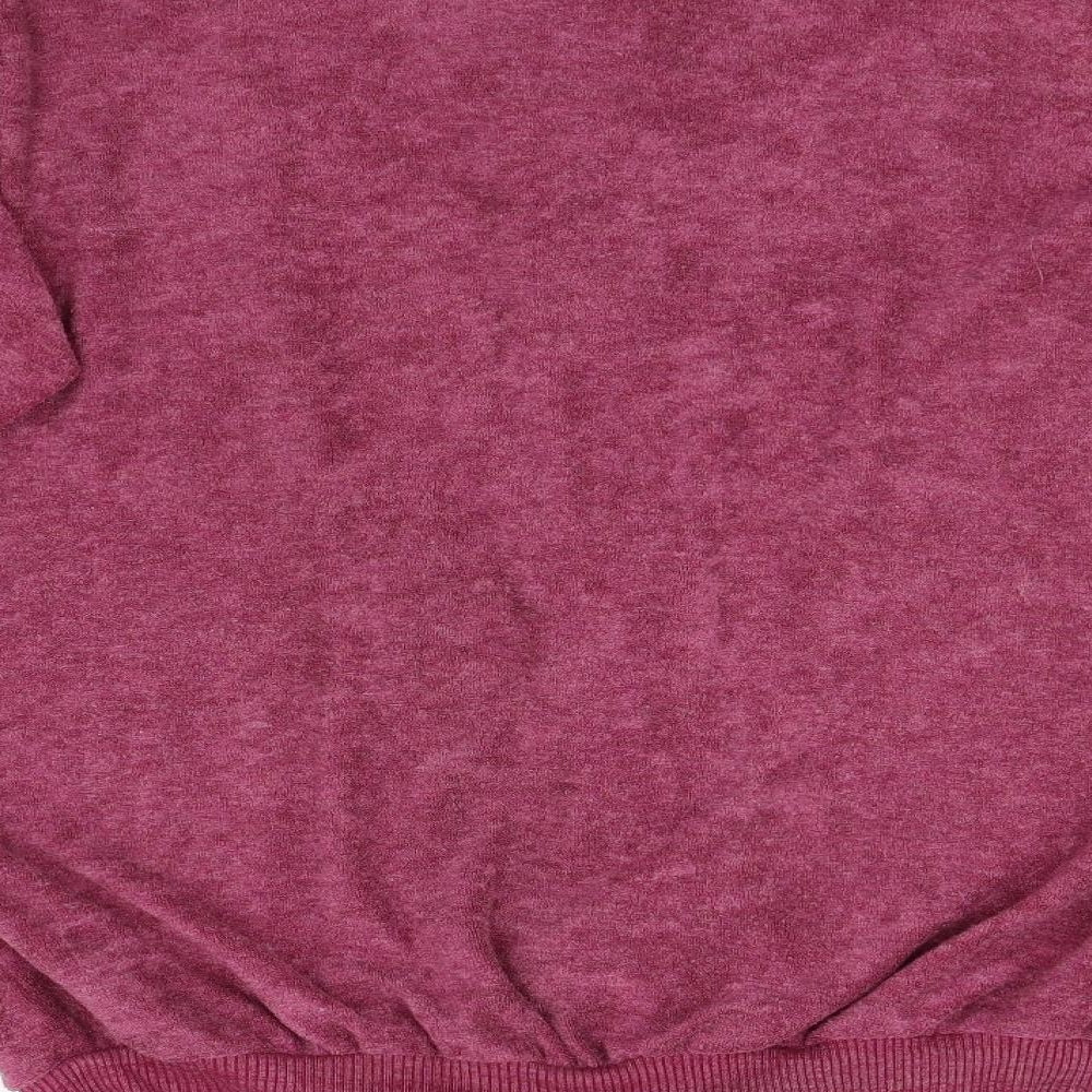 Silverstone Womens Pink  Knit Cardigan Jumper Size XL