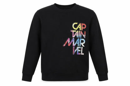 Mens UK Size S Continental Black Pullover Sweatshirt