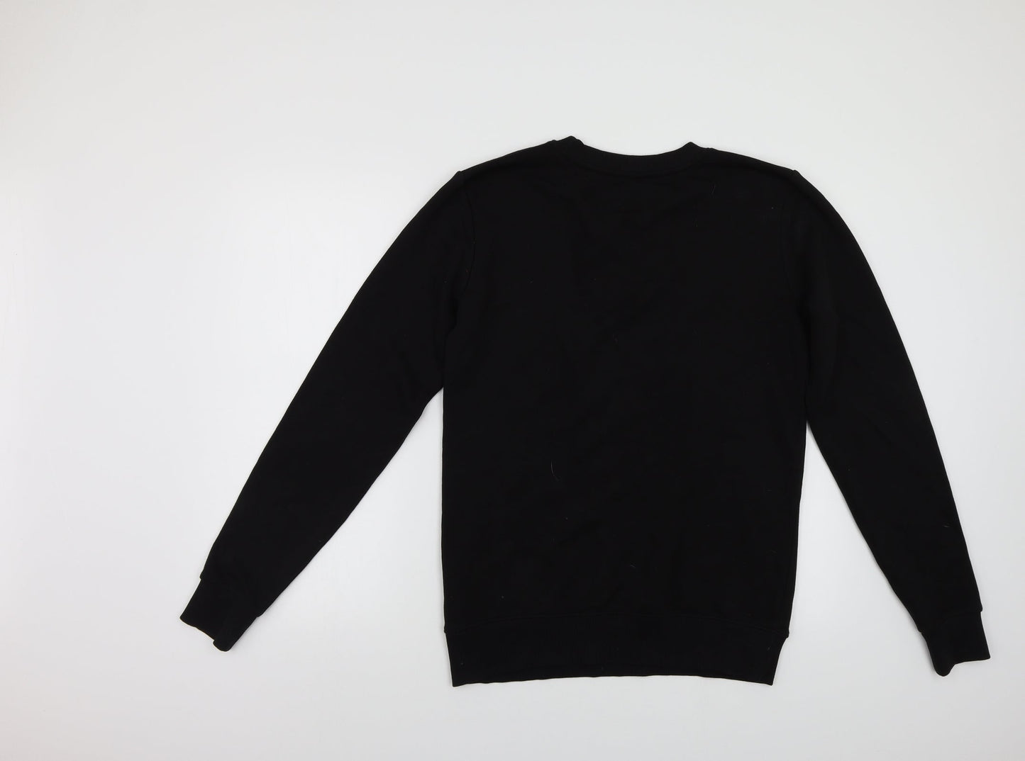 Mens UK Size S Continental Black Pullover Sweatshirt
