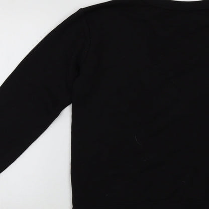 Mens UK Size S Continental Black Pullover Sweatshirt