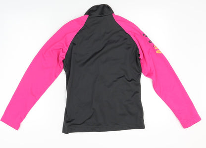 oxylane Girls Pink   Basic Coat Jacket Size 14 Years