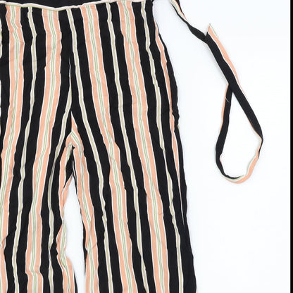 Womens UK Size 10 Dorothy Perkins Regular Fit Chino Orange Trousers