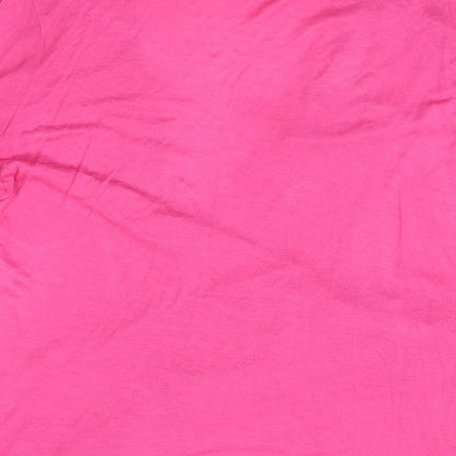 B. you Womens Pink   Wrap Blouse Size 14