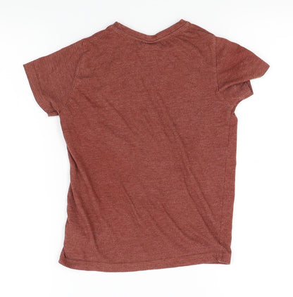 NEXT Boys Red   Basic Polo Size 7 Years  - Monkey