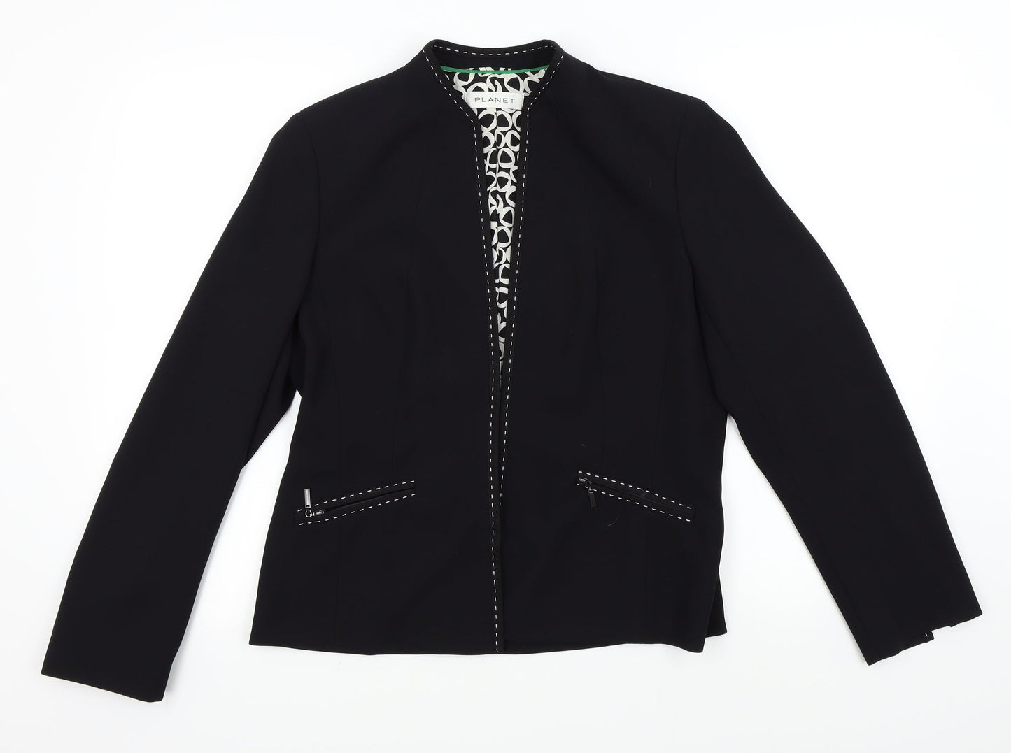 Womens UK Size  PLanet  Black Blazer
