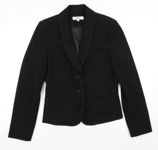 NEXT Womens Black   Jacket Blazer Size 12