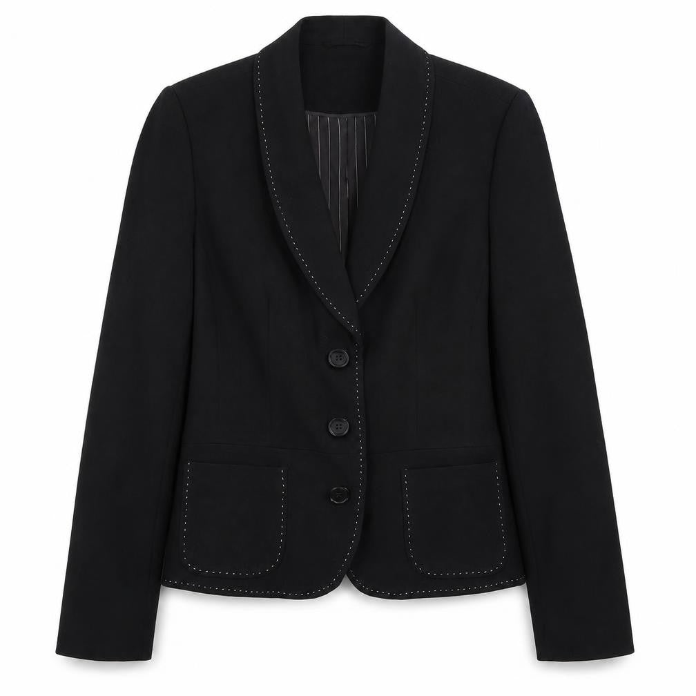 Womens UK Size 12 NEXT Regular Black Blazer