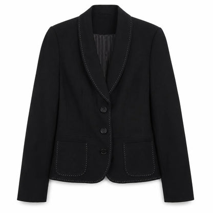 Womens UK Size 12 NEXT Regular Black Blazer