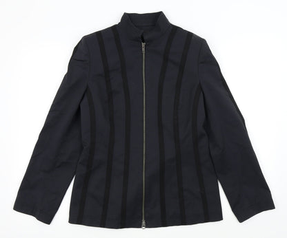 Womens UK Size 12 Linea Black Rain Coat