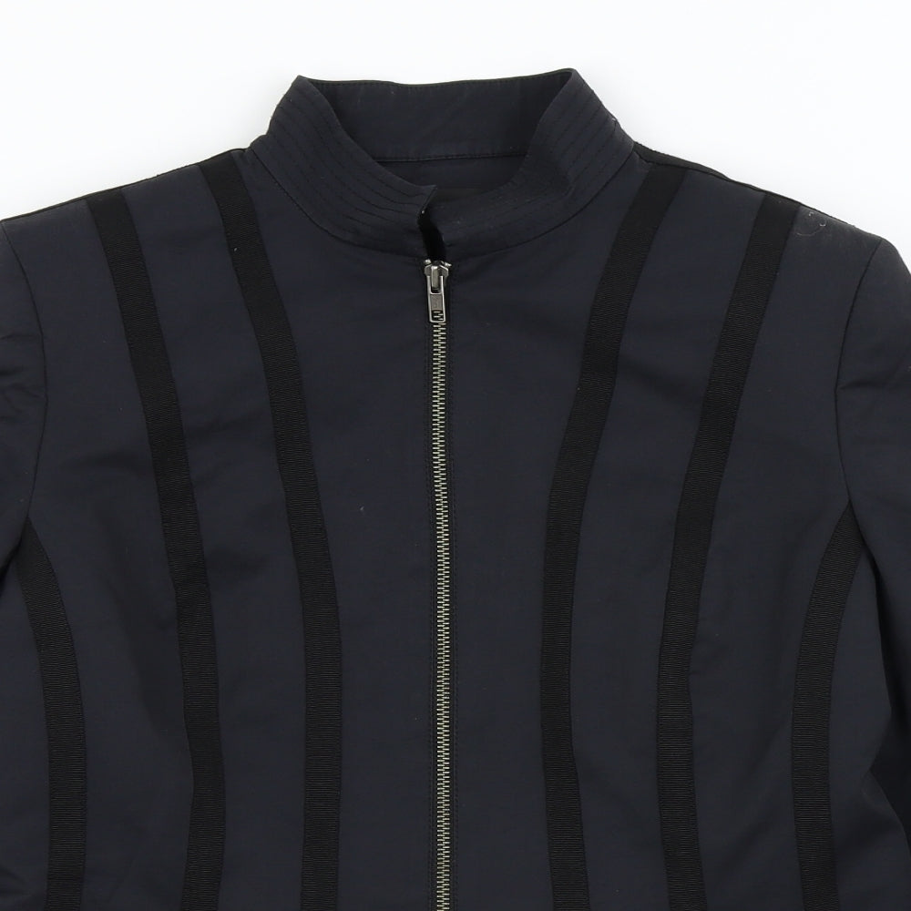 Womens UK Size 12 Linea Black Rain Coat