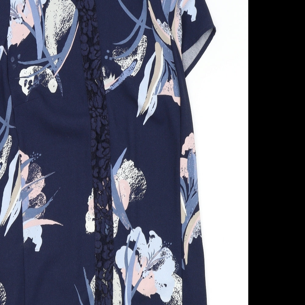 NEXT Womens Blue Floral  Kaftan  Size 12