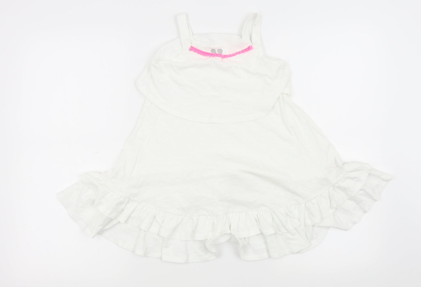 Very Girls White   Kaftan  Size 4-5 Years