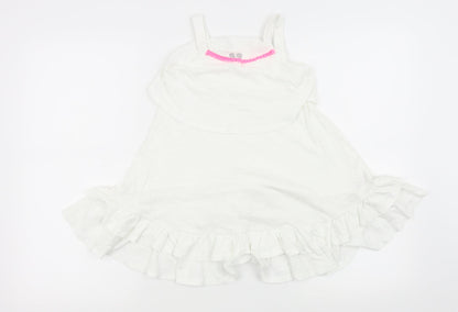Very Girls White   Kaftan  Size 4-5 Years