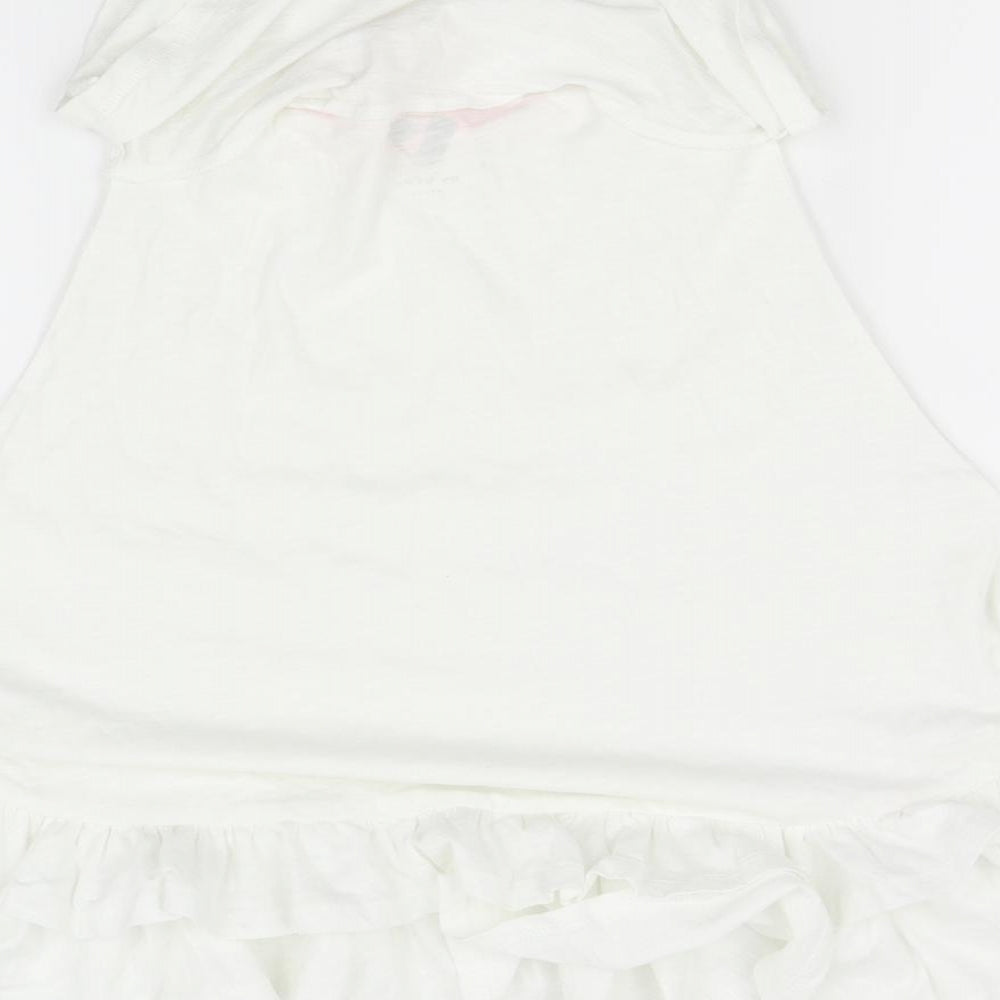 Very Girls White   Kaftan  Size 4-5 Years