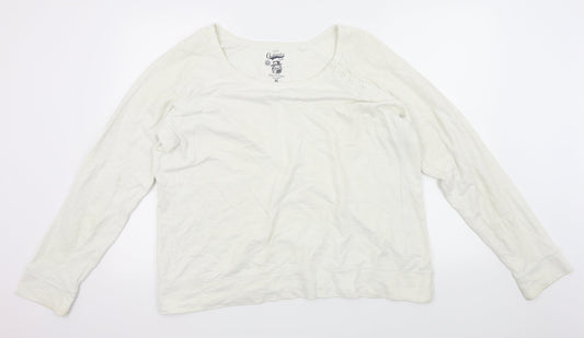 NEXT Womens White   Pullover Jumper Size 20