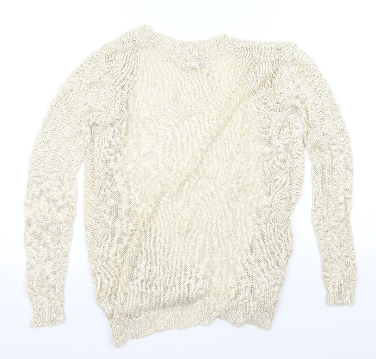 Apricot Womens Beige   Cardigan Jumper Size 8