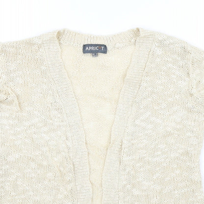 Apricot Womens Beige   Cardigan Jumper Size 8