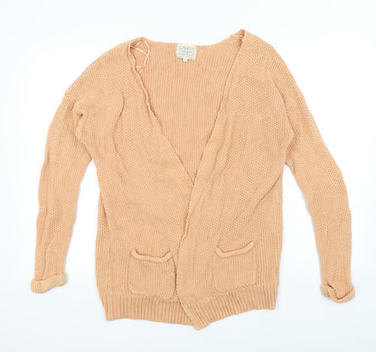 New Look Womens Orange   Cardigan Jumper Size 10