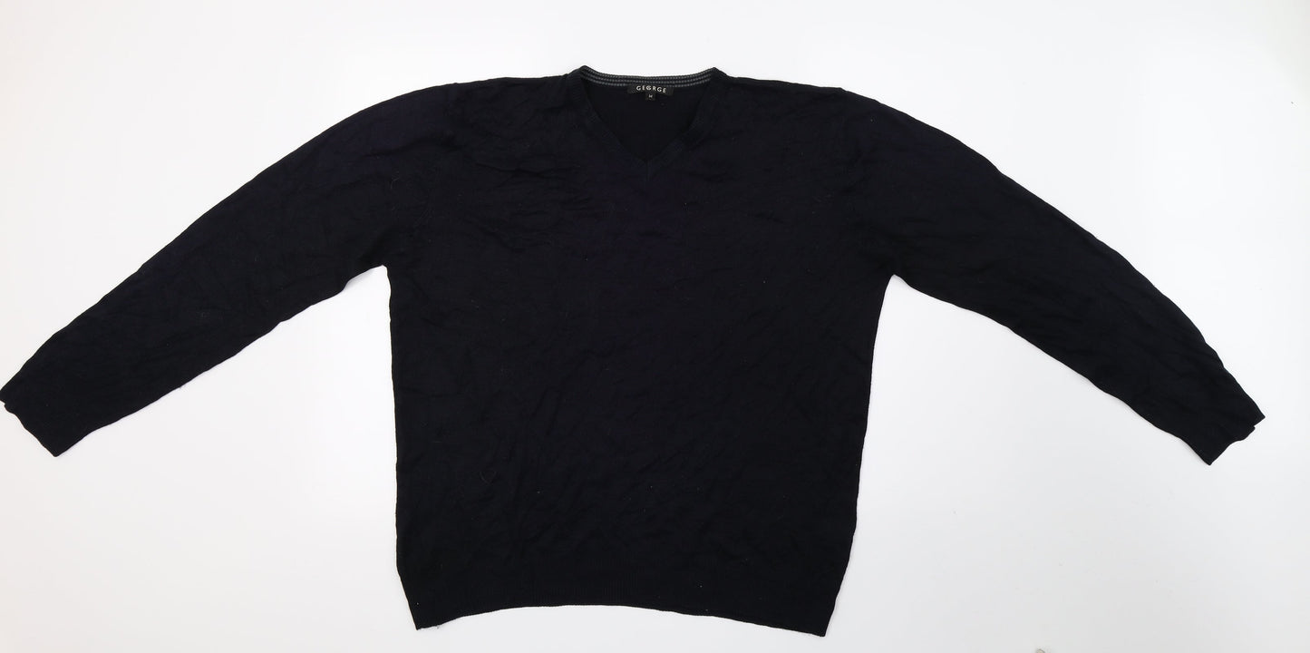 George Mens Blue   Pullover Jumper Size M