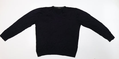 George Mens Blue   Pullover Jumper Size M