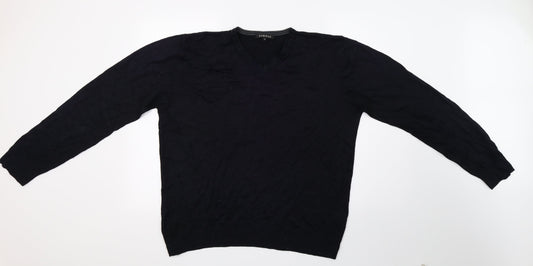 George Mens Blue   Pullover Jumper Size M