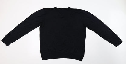 George Mens Blue   Pullover Jumper Size M