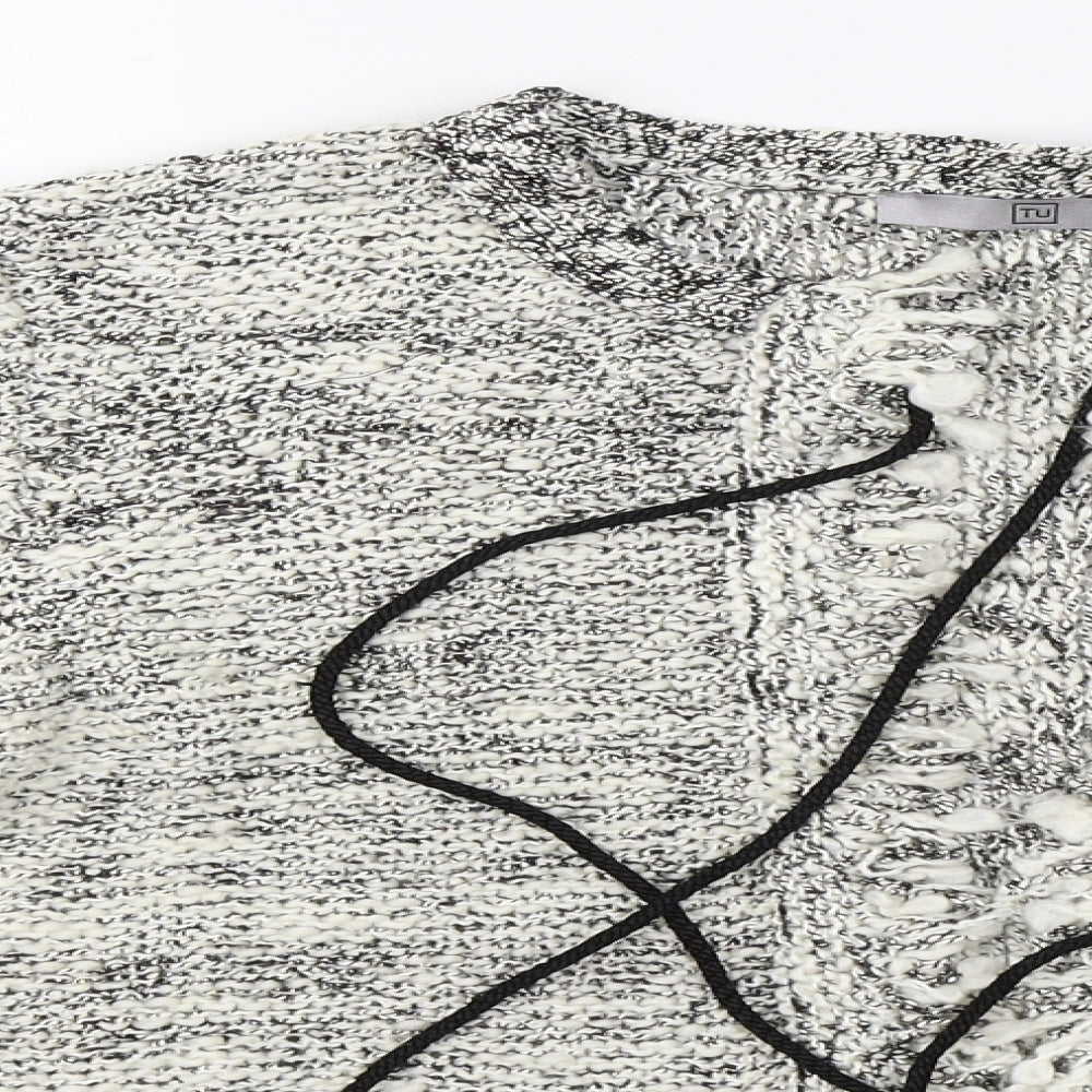 TU Womens White   Cardigan Jumper Size 12