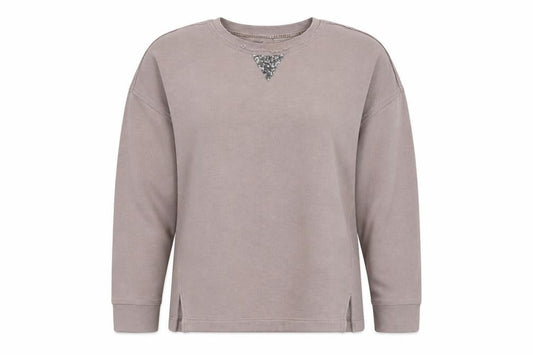 NEXT Womens Pink  Jersey Pullover Jumper Size 12  - sequins on arms
