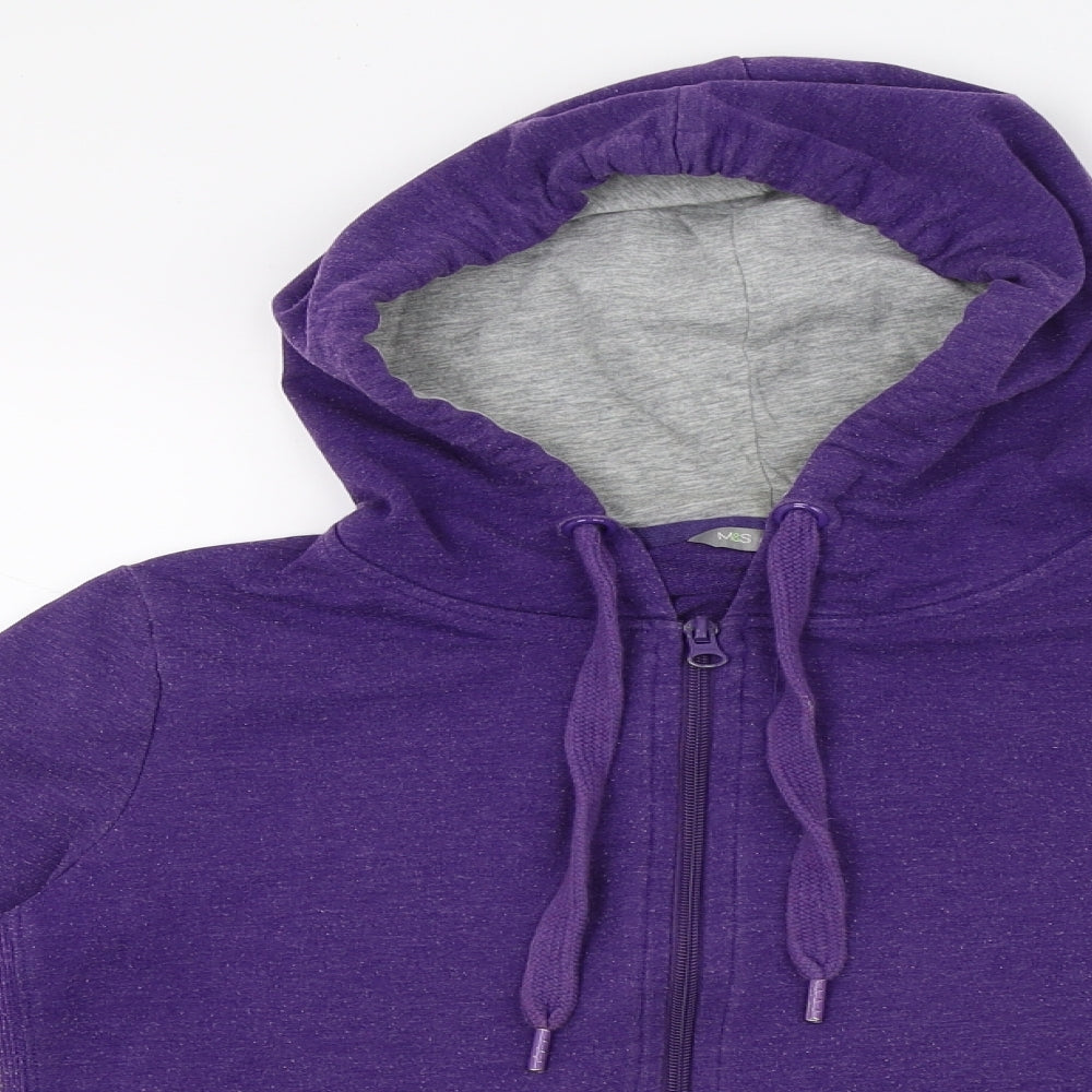 Womens UK Size 8 Marks and Spencer Purple Jacket