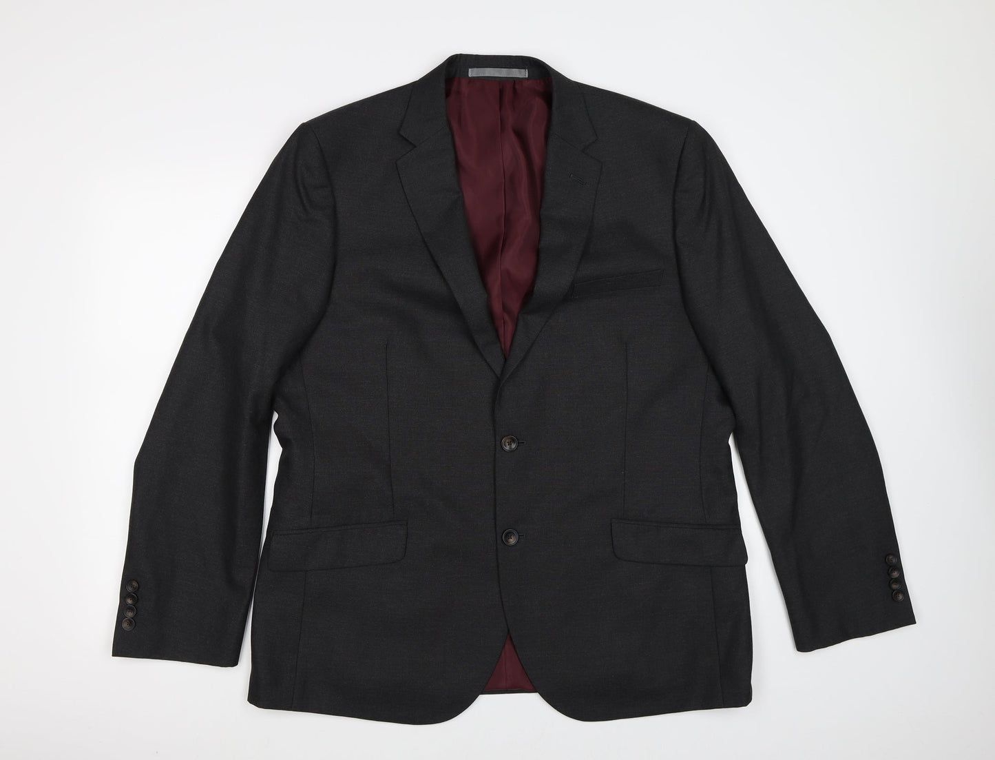 Mens UK Size 44 Marks and Spencer Regular Grey Suit Jacket