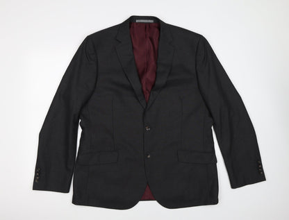 Mens UK Size 44 Marks and Spencer Regular Grey Suit Jacket