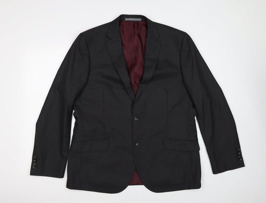 Mens UK Size 44 Marks and Spencer Regular Grey Suit Jacket